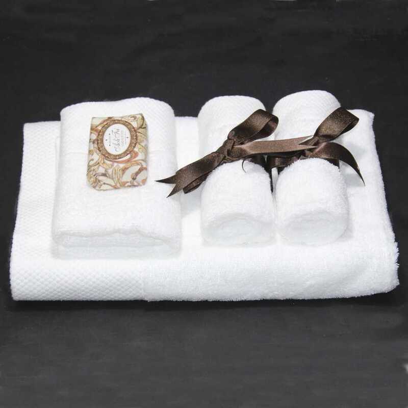 Exhibition Hall Small Square Towel, Ribbon, Bath Towel, Tie Towel, Pure White Model Room Bathroom Soft Furnishings, Bathroom Cabinet, Bathtub Decorations