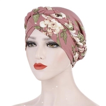 Turban Hat Cap Hair Chemo Beanies Cap Headwrap Milk Silk Turban Hat Flower