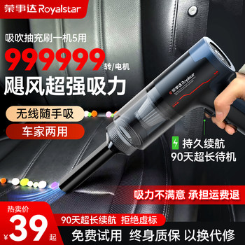 Royalstar Car Vacuum Cleaner, Wireless Handheld Small Model 2025, Ultra Powerful Suction, Special for Car and Home Use