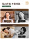 Natural Vintage Cream-Style Invisible Fan Light Nordic Creative Simple Full-Spectrum Master Bedroom Silent Fan Light