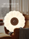 Naturally Cloudy Vintage Style Bedroom Ceiling Light French Retro Cream Style Warm Eye-Caring Light for Master Bedroom, Secondary Bedroom, and Study Room