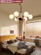 Nature's Magic Bean Medieval Style Living Room Chandelier Retro French Creative Modern Cream Style Bedroom Dining Room Main Light