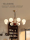 Nature's Magic Bean Medieval Style Living Room Chandelier Retro French Creative Modern Cream Style Bedroom Dining Room Main Light
