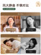 Nature Cream-Style Fan Light, Modern and Simple, Silent, Eye-Protecting, Master Bedroom, Dining Room, Study, Invisible Fan Integrated Light