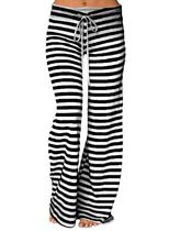 Print Sleep Bottoms Women Cotton Long Pant Home Pajamas Soft