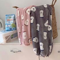 2024 New Lady Pajama Pants Soft Coral Fleece Trousers Women