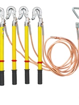 Low-voltage grounding wire grounding rod yellow-green needle 25 square grounding pin grounding electrode power grounding nail