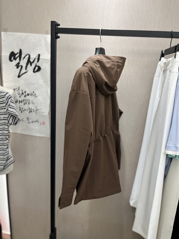 Autumn's Melard Brown Women's Hooded Single-Layer Jacket - Instantly Enhances Your Look! Get It Now!