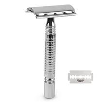 Double Edge Razor Wet aving for Men Women Classic Stains