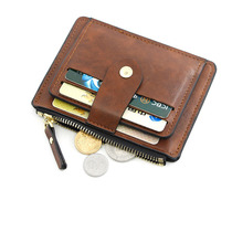 Travel Leather Men Wallets Women Credit Card Holder Cover