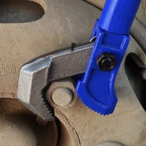 Quick steel bar wrench straight thread universal pipe wrench heavy-duty torque multi-purpose pipe wrench water pipe pliers tool