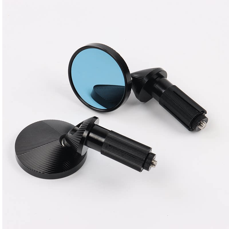 Suitable for Honda NWF125 LA125 modified mini reflector chocolate I retro rearview mirror mini hand mirror