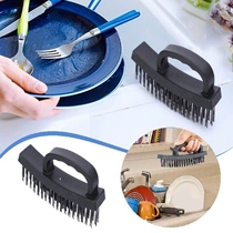 Steel Wire Brush Cleaning Brushes Rust Remover Derusting