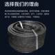 High pressure metal asbestos pack flexible pure graphite pack manufacturer dust asbestos pack