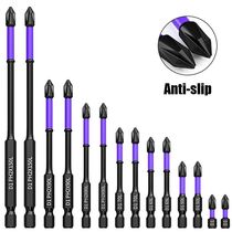 Magnetic Impact Phillips Bit Anti-Slip Long Screwdriver Bit