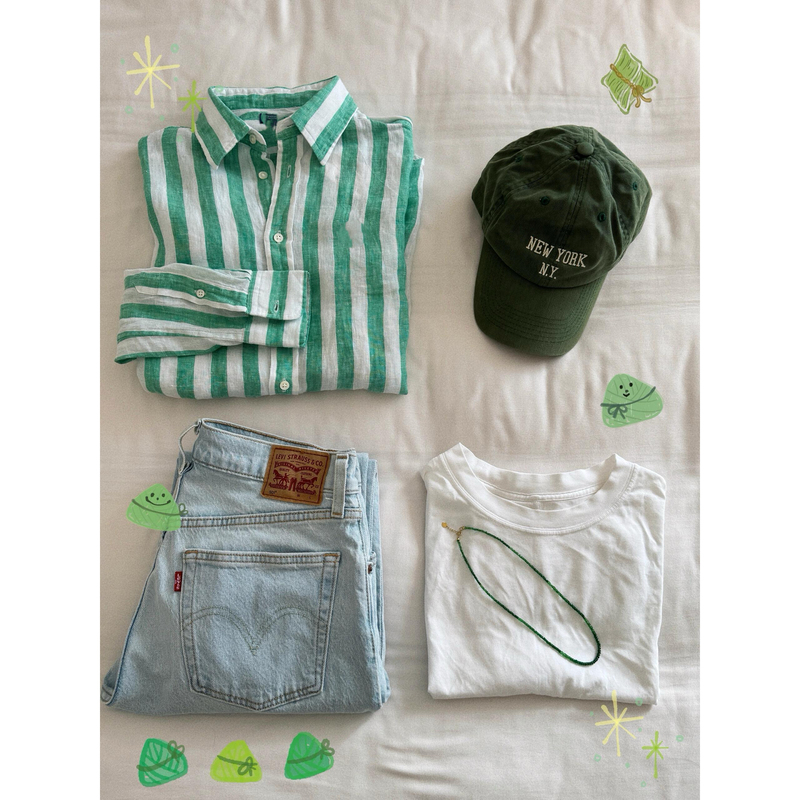 Xiaoma 2026 Summer New Style 100% Linen Striped Long-Sleeve Shirt, Loose and Versatile Sun-Protective Shirt Jacket