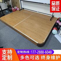 Step the ground classroom stage stage elevated the wooden splicing stage steel wood custom round corner moveable