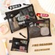 Transparent mesh file bag large capacity storage bag
