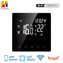 Tuya wifi smart thermostat water floor heating electric floor heating wall-mounted boiler LCD temperature control panel APP voice control
