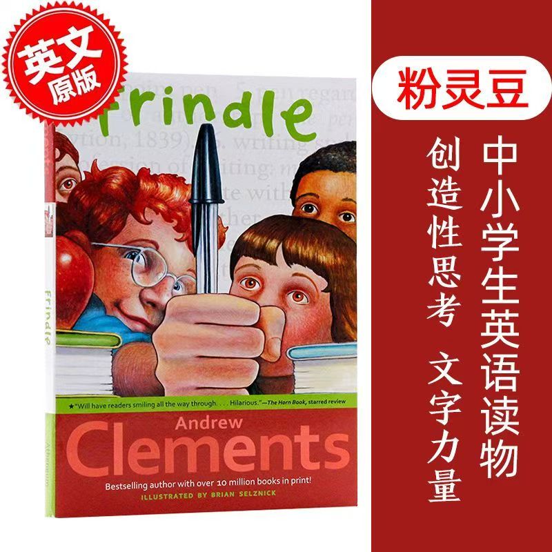The Original English Version of the Book Is Called Frindle. It Is an American Classic School Novel by Andrew Clements, a Children's Literature Book