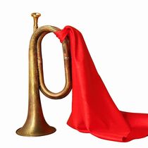 Red Army performance props charge horn retro old trumpet blowing Red Army Eighth Route Army Long March props stage performance