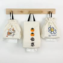 Cute high-looking tissue hanging bag wall-mounted household paper box car tissue box napkin storage bag