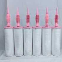 Push two-way foreign trade large number of inflator powder white outlet Good quality durable and easy balloon inflator