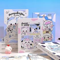 Cartoon cute milk bunny new classmate recording ins style high-looking student album sixth grade junior high school memorial album