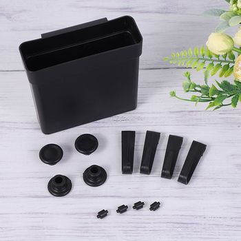 Double-layer kitchen and bathroom spice rack drain storage rack plastic sink storage h rack seasoning rack desktop storage rack storage rack