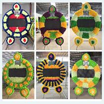 Funeral supplies electronic wreaths funeral lanterns arches carpets mourning hall decoration services funeral inscriptions