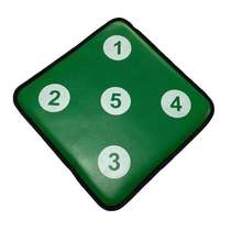 Leather training wall for home use wall-mounted target training damaged five-hole wear-resistant fencing family stab-resistant sword target