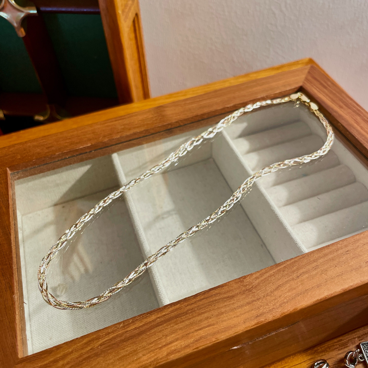 Серебряное ожерелье 繁星编织意大利进口项链 Sicle