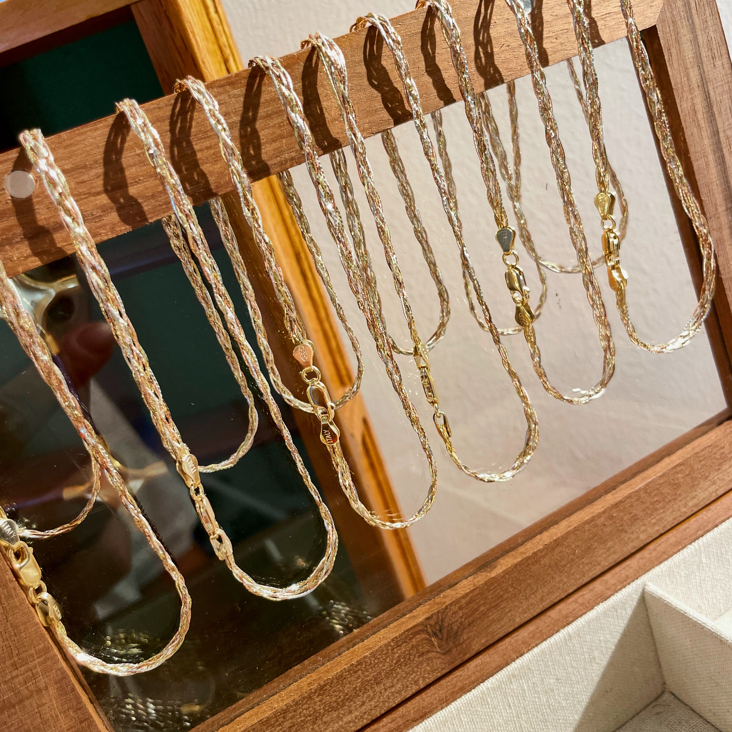 Серебряное ожерелье 繁星编织意大利进口项链 Sicle