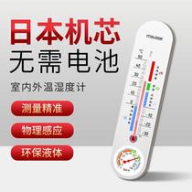 Japanese thermometer farm-specific indoor wall-mounted greenhouse greenhouse wet and dry laboratory room hygrometer