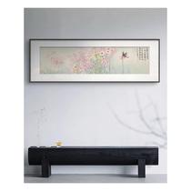 New Chinese style daisy corridor butterfly decorative painting living room sofa background wall tea room peony bedside bedroom hanging painting