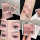 Gogo Dance Nine-Color Eyeshadow Palette Blush Highlight All-In-One Palette Pink Brown Earth Tones Matte Pearlescent Fine Shimmer