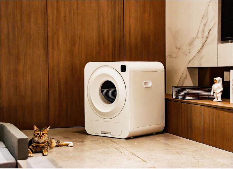 Умный мусор тазик кошка  joico智能全自动清理猫砂盆封闭超大号猫厕所铲屎机电动除臭杀菌