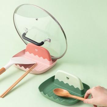 Household chopsticks spatula mat spatula holder multi-functional pot storage rack pot lid rack spoon storage rack kitchen storage