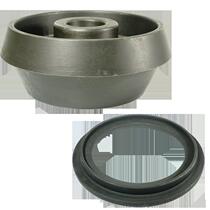 Tire dynamic balancing machine vertebral clamp Iveco Transit Isuzu double-sided two-disc oversized cone flange