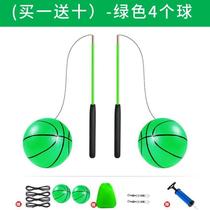 Square dance exercise for middle-aged and elderly people swing ball fitness ball bouncy ball jumping ball exercise for shoulder soreness