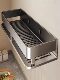 Bathroom Storage Rack, Elevated, No-Drill, Wall-Mounted, for Washroom, Toilet, and Sink, High-End Storage Shelf