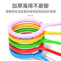 Jumping ball physical strength childrens jumping equipment training toy leg kick ball_single foot consumption sensory system flashing feet for children