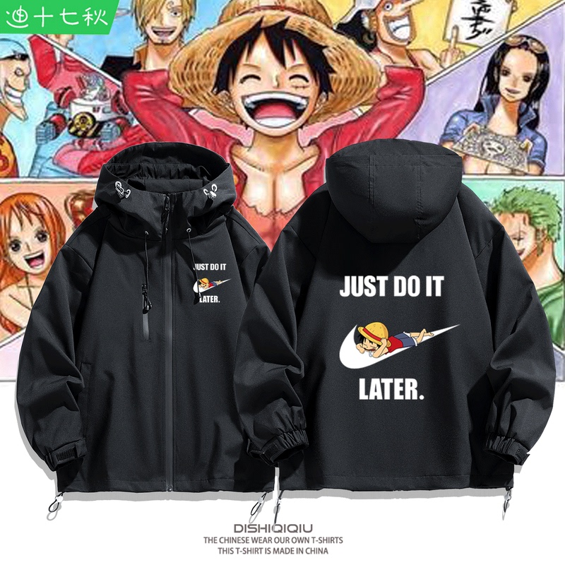 Anime One Piece Justice Whitebeard Straw Hat Luffy Jacket Men's Autumn Winter Student Coat Pain Suit Anime One Piece Justice Whitebeard Straw Hat Luffy Jacket Men's Autumn Winter Student Coat Pain Suit
