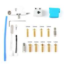 3D Printer Sidewinder X1 Genius Nozzle Silicone Cover Thermistor Heating Tube Throat Kit