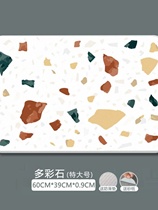 Diatom mud absorbent mats bathroom door anti-skid toilet household quick-drying bathroom toilet floor mats