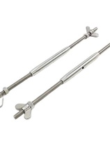 Library 304 stainless steel embroidery V stretch cross bead embroidery quick stretch side rod embroidery adjustment bracket M8v stretch aluminum profile new