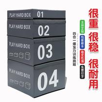 Training jump box childrens kindergarten physical fitness training equipment vault software four-in-one fitness box jump