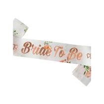 Team Bride To Be Satin Sa for Bachelorette Party Decorati