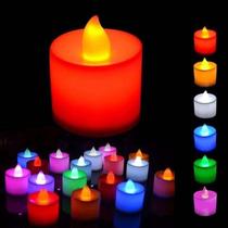 Colorful Polypropylene Plastic 6Colors Candle Shape LED Fli