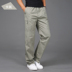 Mùa thu và mùa đông quần lửng nam ống rộng thoải mái thường xuyên quần thể thao ngoài trời quần cha cộng với nhung dày tùy chọn quần baggy nam Quần tây thường